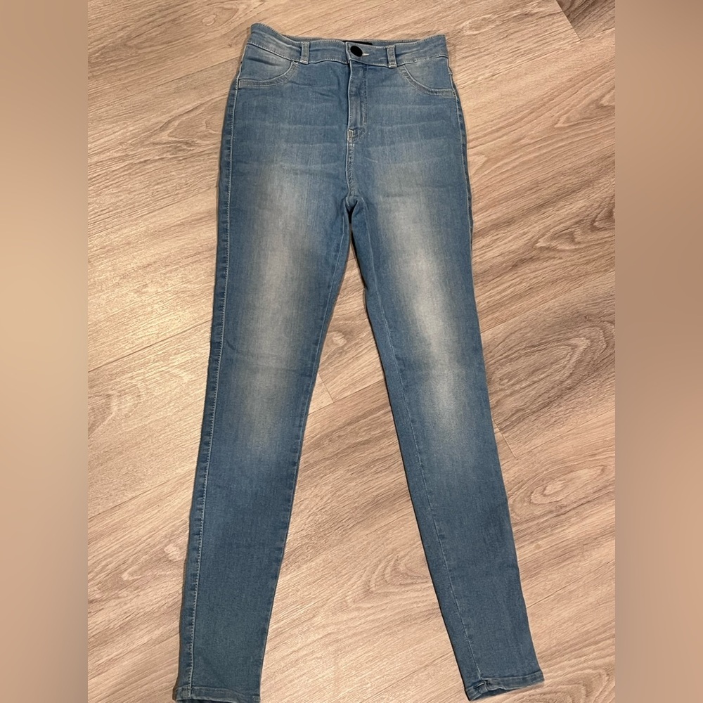 FITJEANS Women's Light Blue Skinny Jeans - Picture 3 of 7